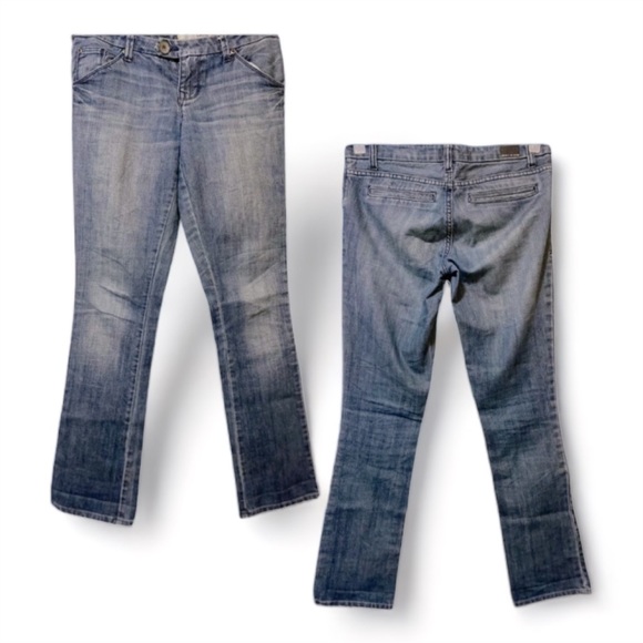 HPπ₯DKNY- SOHO Y2K Bootcut LowRise Jeans EUC - Picture 2 of 8